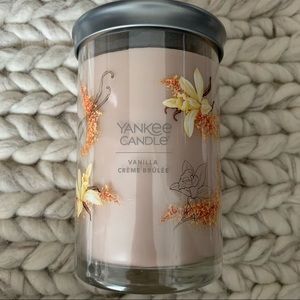 Yankee candle double wick unused- vanilla
